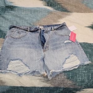 Junior jean shorts